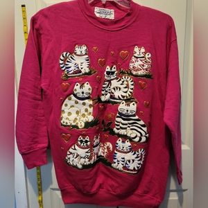 NWOT vintage Swiss Club sweat shirt one size